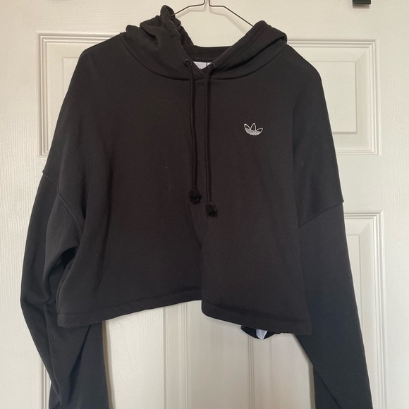 Adidas cropped hoodie - Picture 1 of 4